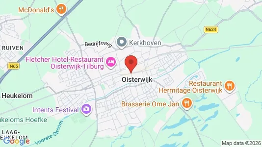 Restaurantlokaler til leje i Oisterwijk - Foto fra Google Street View