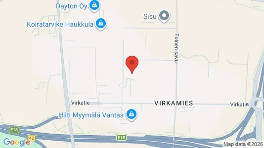 Werkstätte zur Miete i Vantaa – Foto von Google Street View