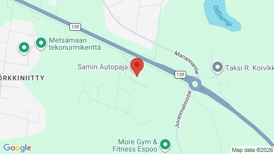 Værkstedslokaler til leje i Espoo - Foto fra Google Street View