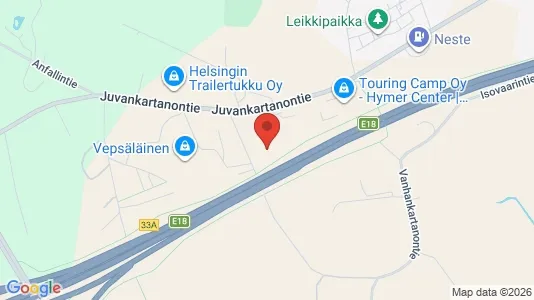 Werkstätte zur Miete i Espoo – Foto von Google Street View