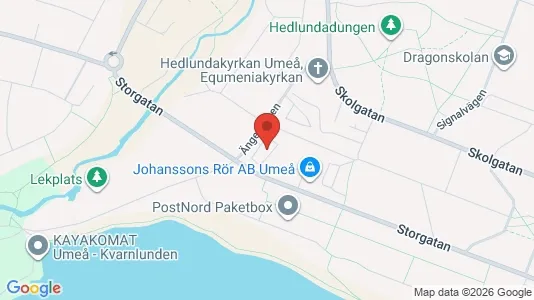 Propiedades comerciales En alquiler i Umeå - Foto de Google Street View