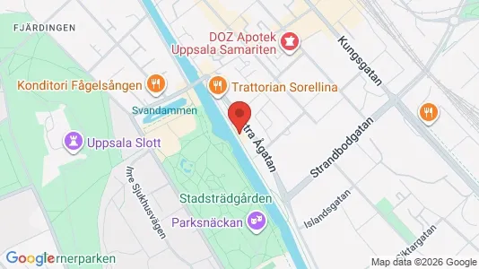Office spaces for rent i Uppsala - kort over placeringen