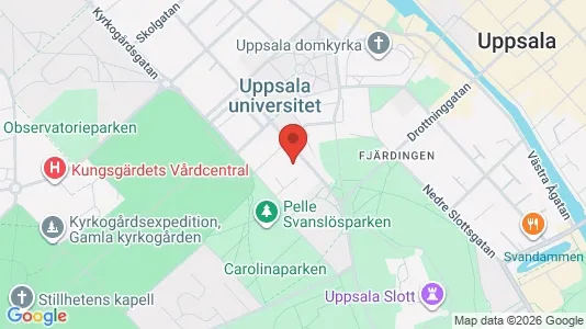 Büros zur Miete i Uppsala - kort over placeringen