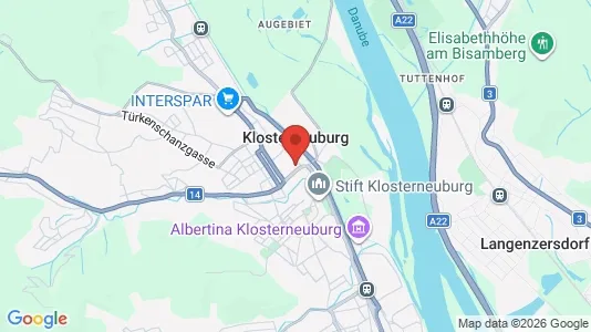 Butikslejemål til leje i Klosterneuburg - Foto fra Google Street View