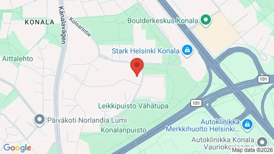 Lokaler til leie i Helsingfors Läntinen – Bilde fra Google Street View