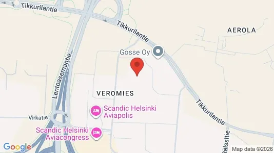 Lokaler til leie i Vantaa – Bilde fra Google Street View