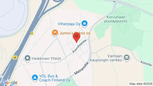 Gewerbeflächen zur Miete i Vantaa – Foto von Google Street View