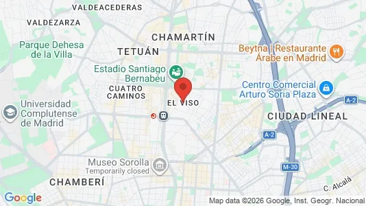 Commercial properties for rent i El Viso - kort over placeringen