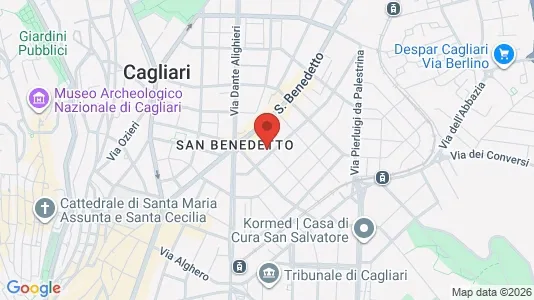 Gewerbeflächen zur Miete i Cagliari – Foto von Google Street View