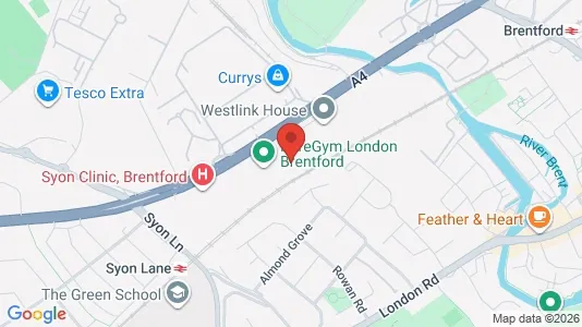 Lokaler til leje i Brentford - Middlesex - Foto fra Google Street View