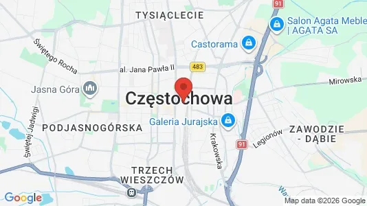 Lokaler til leje i Częstochowski - Foto fra Google Street View
