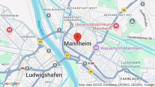 Bedrijfsruimtes te koop i Mannheim - Foto uit Google Street View