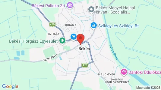 Lokaler til salgs i Békési – Bilde fra Google Street View