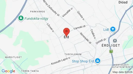 Lokaler til salg i Érdi - Foto fra Google Street View