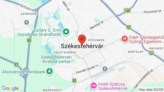 Lokaler til salgs i Székesfehérvári – Bilde fra Google Street View