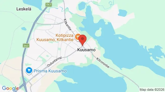 Ladenlokale zur Miete i Kuusamo – Foto von Google Street View