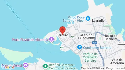Gewerbeflächen zum Kauf i Barreiro – Foto von Google Street View