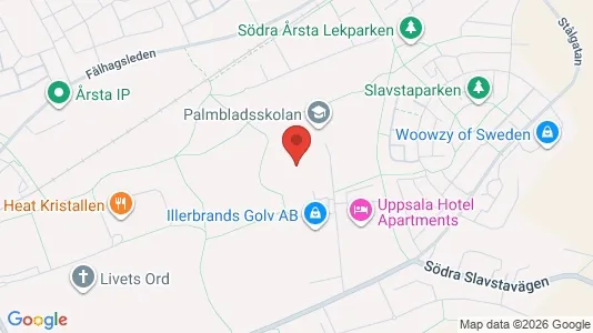 Büros zur Miete i Uppsala - kort over placeringen