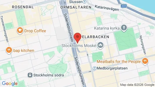 Büros zur Miete i Södermalm – Foto von Google Street View