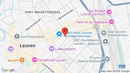 Bedrijfsruimtes te huur i Leuven - Foto uit Google Street View