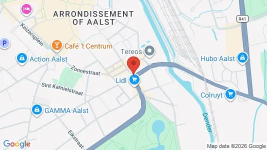 Lokaler til leje i Aalst - Foto fra Google Street View