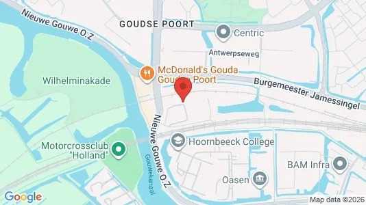 Lokaler til leje i Gouda - Foto fra Google Street View