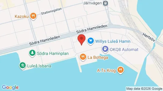 Kontorlokaler til leje i Luleå - Foto fra Google Street View