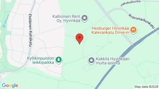 Nieruchomości przemysłowe Do wynajęcia i Hyvinkää - kort over placeringen