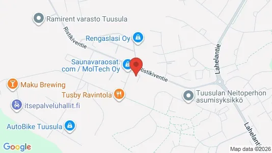 Værkstedslokaler til leje i Tuusula - Foto fra Google Street View