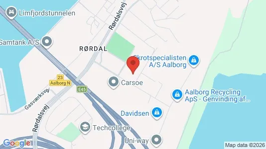 Lager zur Miete i Aalborg Øst – Foto von Google Street View