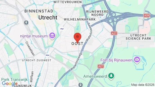 Tiendas En alquiler i Utrecht Oost - Foto de Google Street View