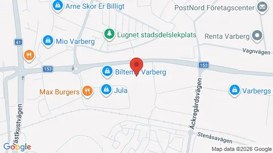 Toimistotilat Vuokrattavana i Varberg - Kuva Google Street Viewstä