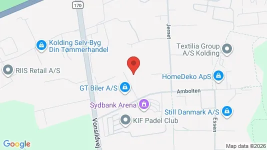 Kontorer til leie i Kolding – Bilde fra Google Street View