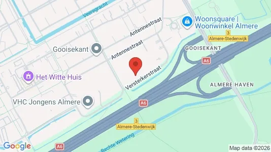 Kontorlokaler til leje i Almere - Foto fra Google Street View