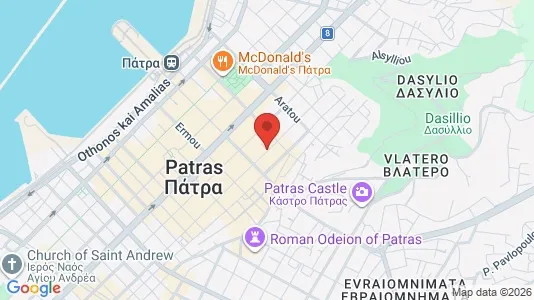 Kontorer til leie i Patras – Bilde fra Google Street View
