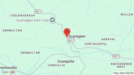 Commercial properties for rent i Scartaglin - kort over placeringen