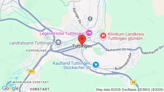 Kontorlokaler til leje i Tuttlingen - Foto fra Google Street View