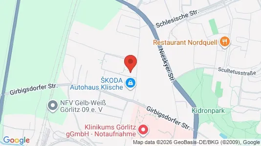 Kontorslokaler för uthyrning i Görlitz – Foto från Google Street View