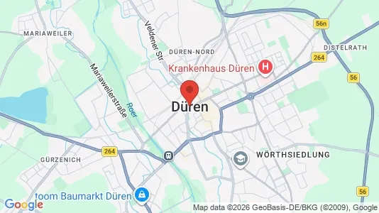 Büros zur Miete i Düren – Foto von Google Street View