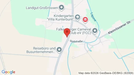 Kontorer til leie i Elbe-Elster - kort over placeringen