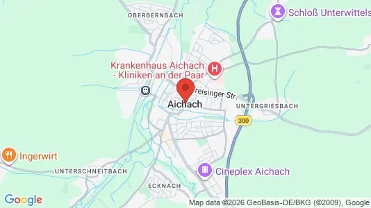 Kontorlokaler til leje i Aichach-Friedberg - Foto fra Google Street View