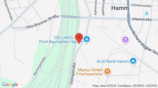 Almacenes En alquiler i Hamm - Foto de Google Street View