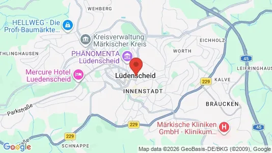 Toimistotilat Vuokrattavana i Märkischer Kreis - Kuva Google Street Viewstä