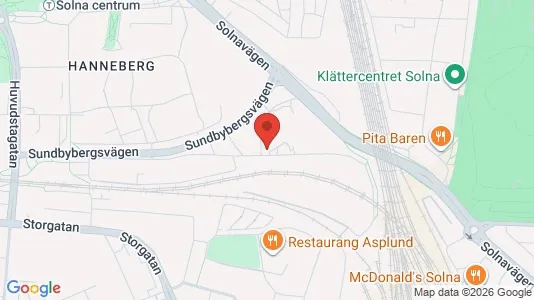 Büros zur Miete i Solna – Foto von Google Street View