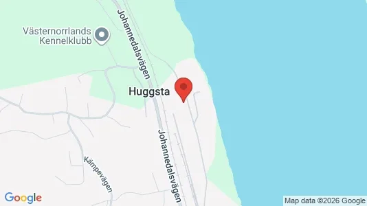 Industrial properties for rent i Sundsvall - kort over placeringen
