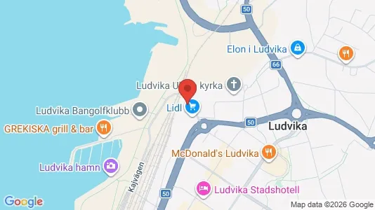 Lokaler til salg i Ludvika - Foto fra Google Street View
