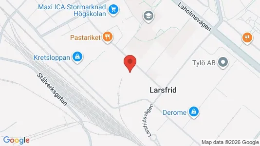 Lagerlokaler til leje i Halmstad - Foto fra Google Street View