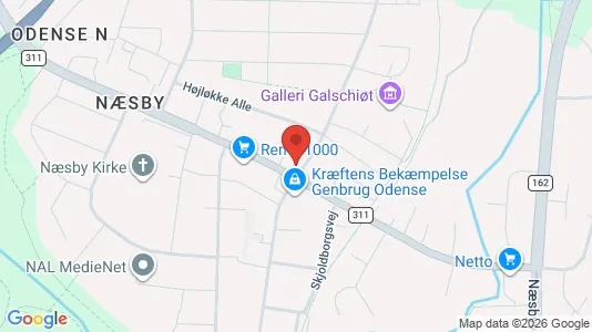 Büros zur Miete i Odense N – Foto von Google Street View