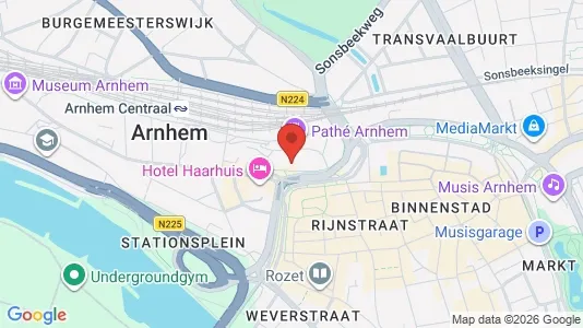 Kontorlokaler til leje i Arnhem - Foto fra Google Street View