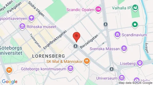 Kontorlokaler til leje i Gøteborg Centrum - Foto fra Google Street View